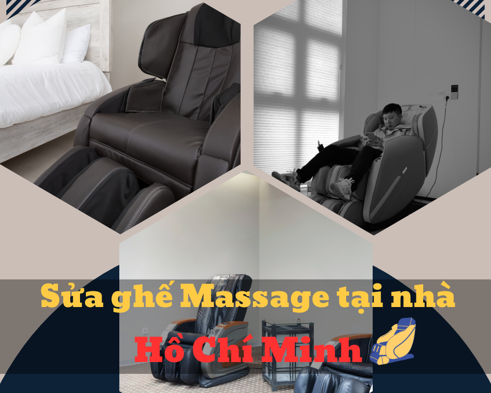 Sửa ghế massage tại nhà gần ĐH RMIT